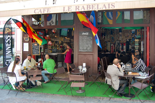 In a Bar