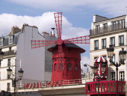 The Moulin Rouge In Pigalle