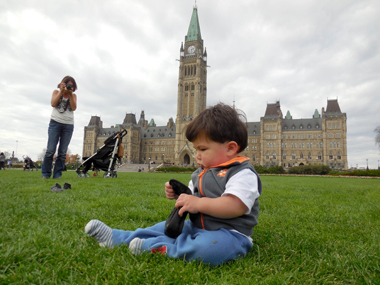 Parliament Hill, Ottawa, October 2013