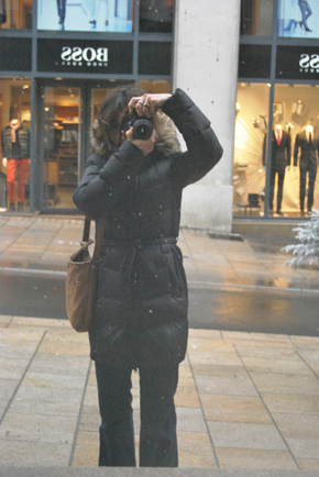 Self Portrait in Nantes, December 2013