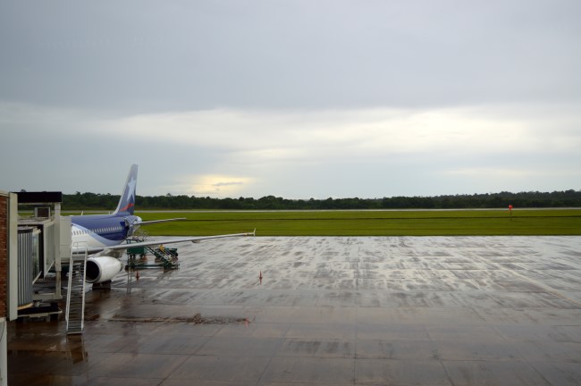 Landing in Puerto Iguazu
