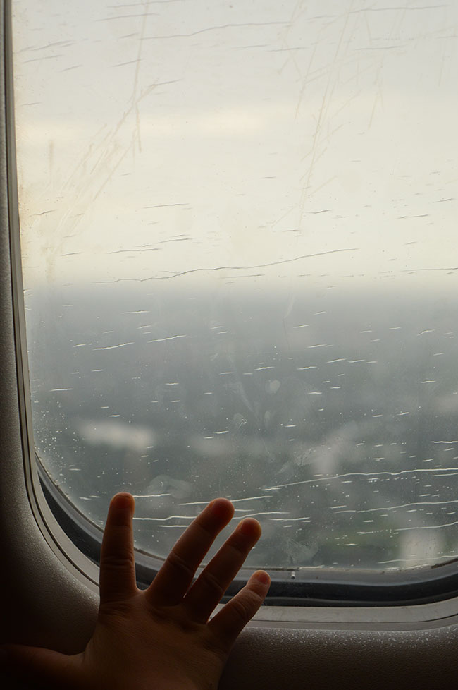 Landing in Rainy Montreal