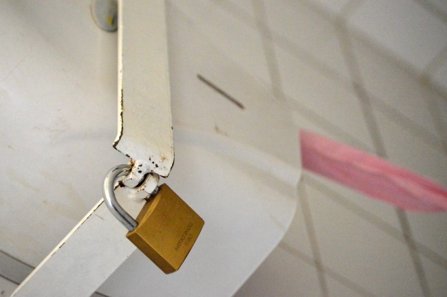 Toilet Paper under Lock and Key, Jardin des Plantes