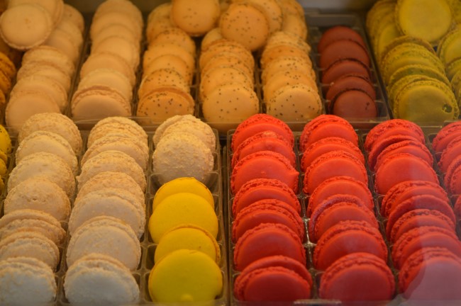 Macarons at the Bakery