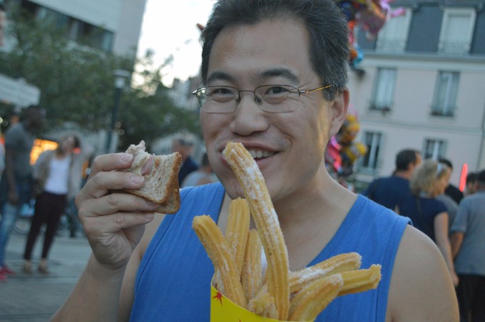 Feng and his churros