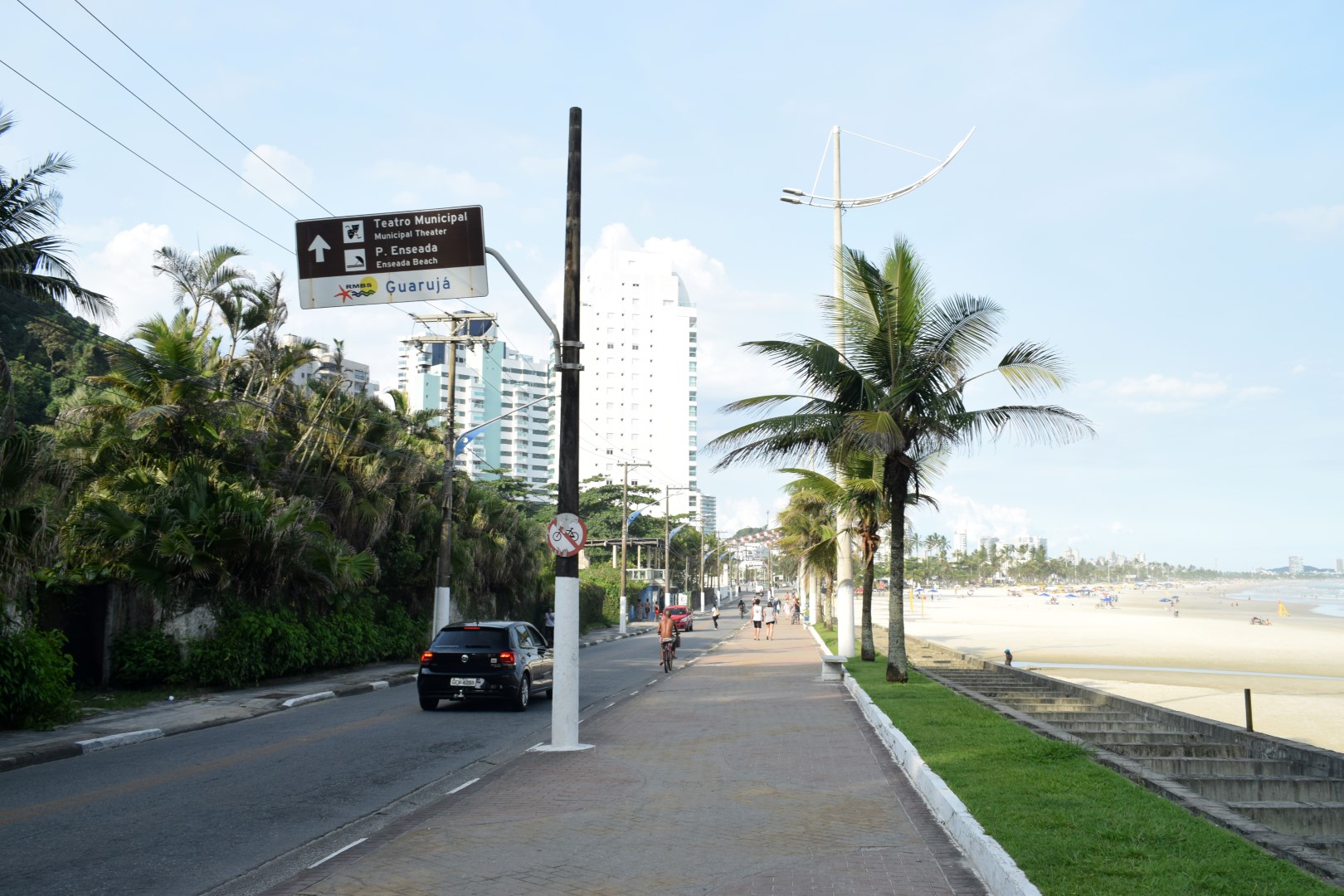 Av. Miguel Estefno, Praia da Enseada, Guarujá
