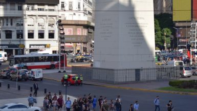 Obelisco, Avenida 9 de Julio. Buenos Aires