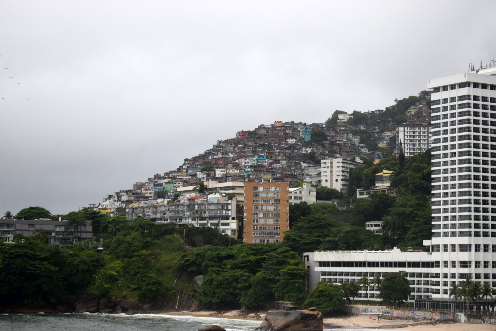 Favela Vidigal from Mirante do Leblon, Rio de Janeiro