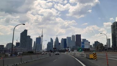 Arriving in Toronto, July 2, 2020