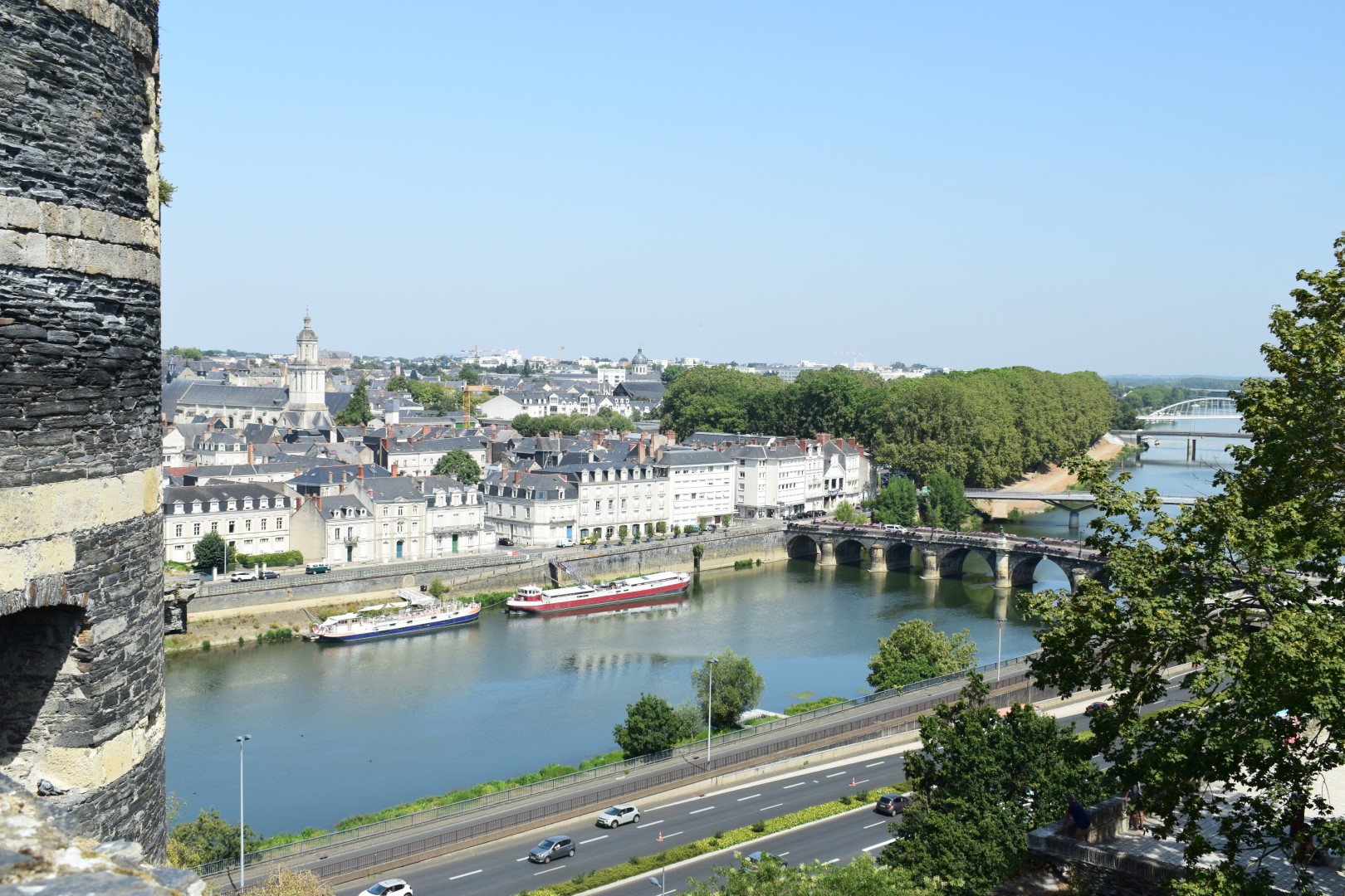 Angers from the castle's ramparts