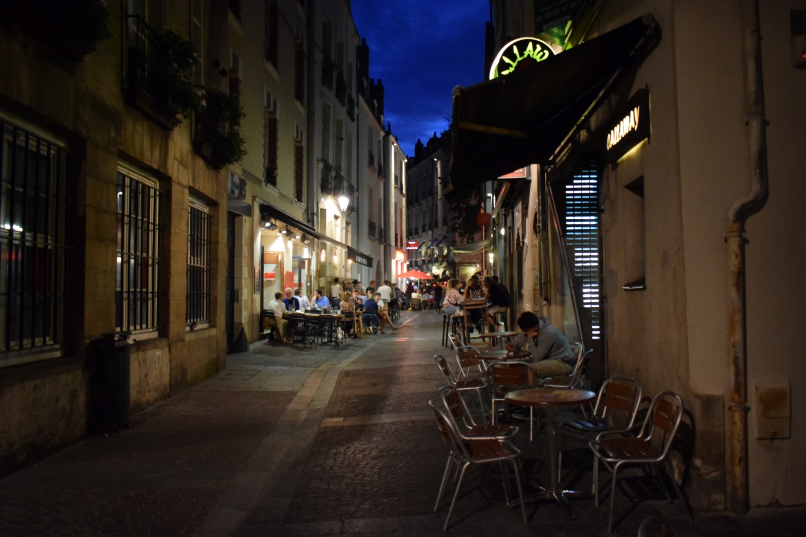 Rue de l'Emery, Nantes, July 2020