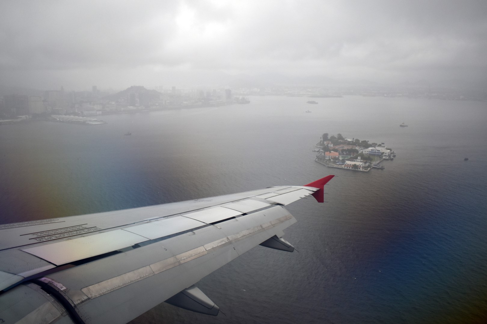 Flying above Rio de Janeiro