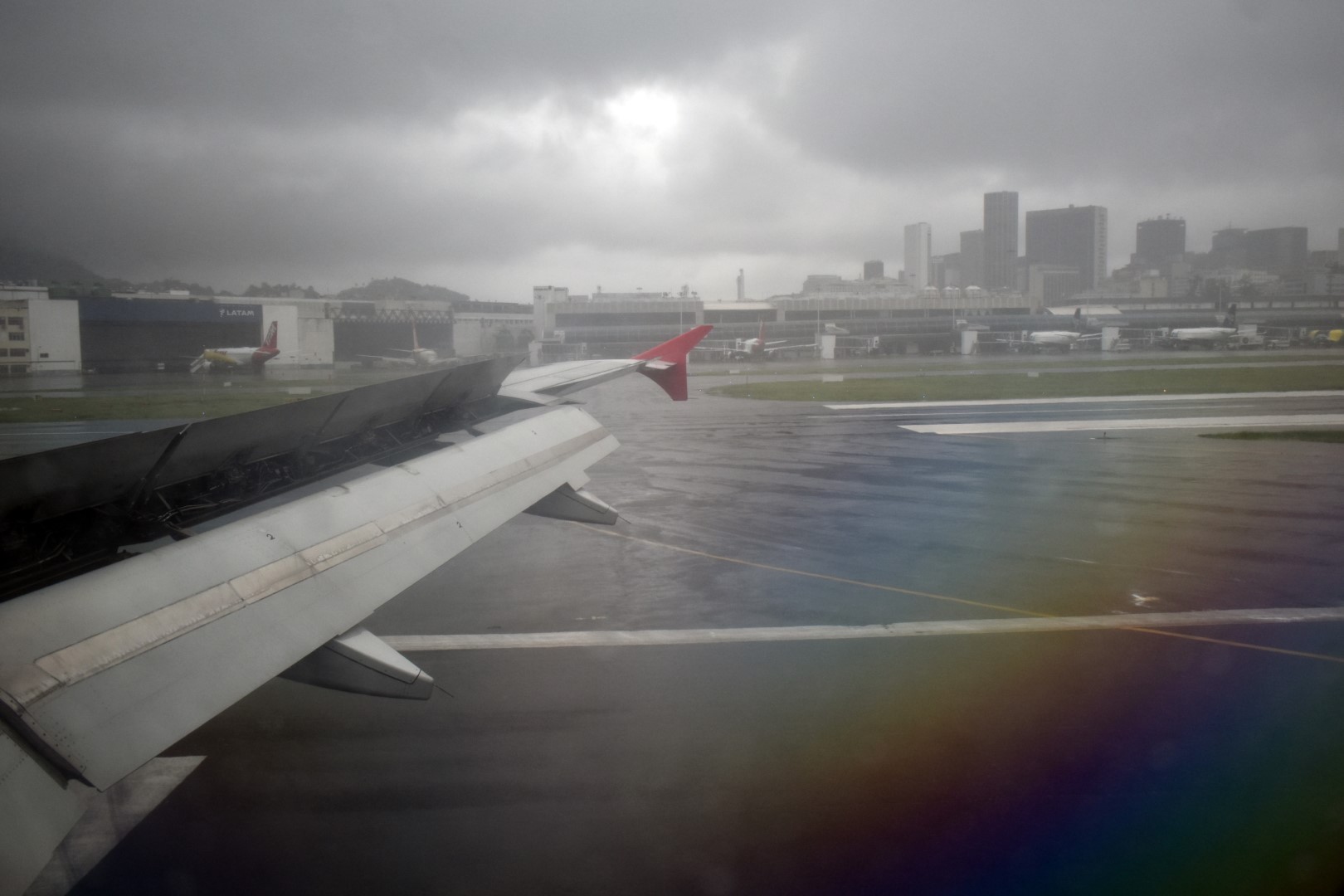 Landing in Aeroporto Rio de Janeiro RJ Santos Dumont