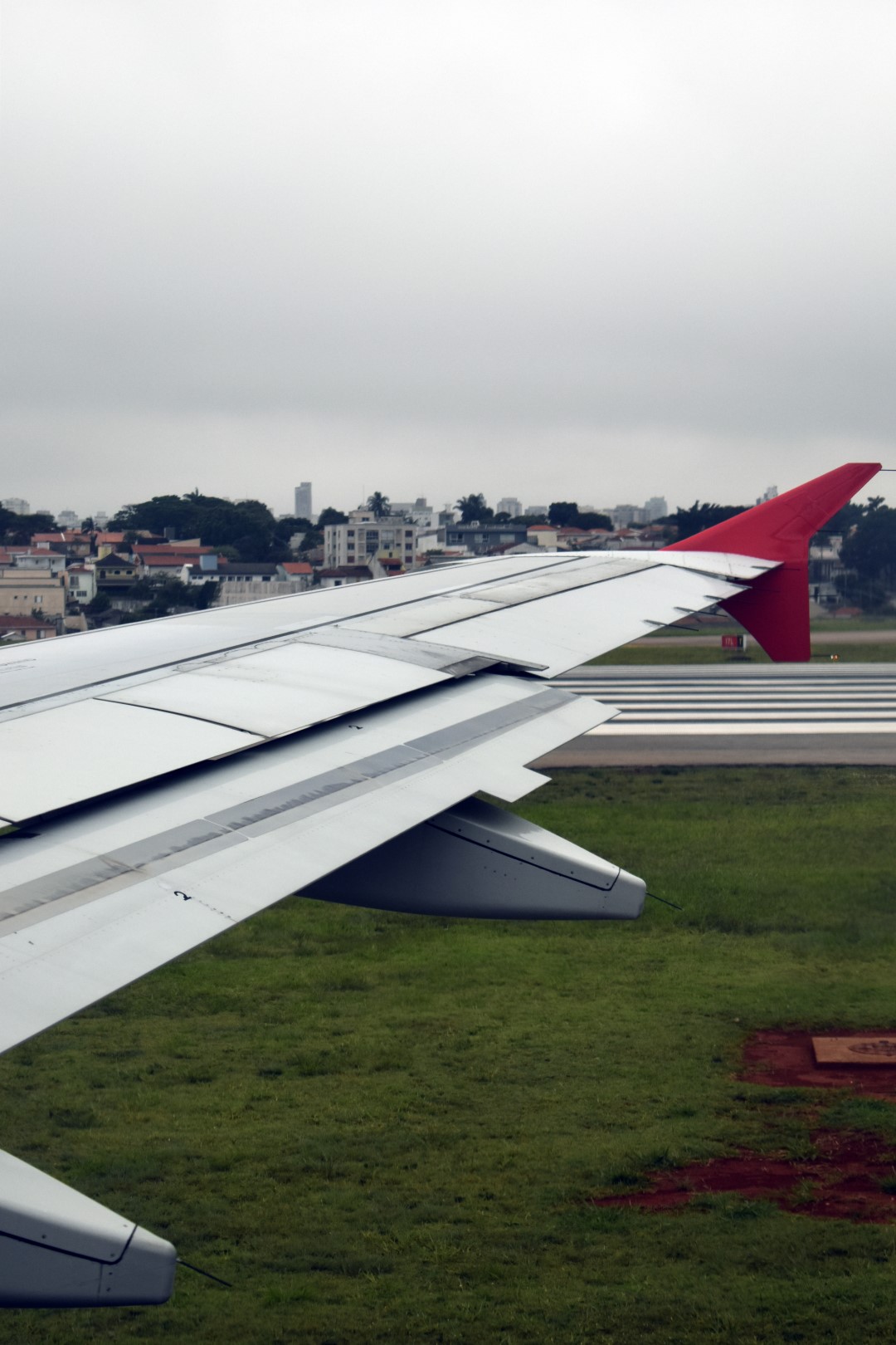 Taking off in Congonhas, São Paulo