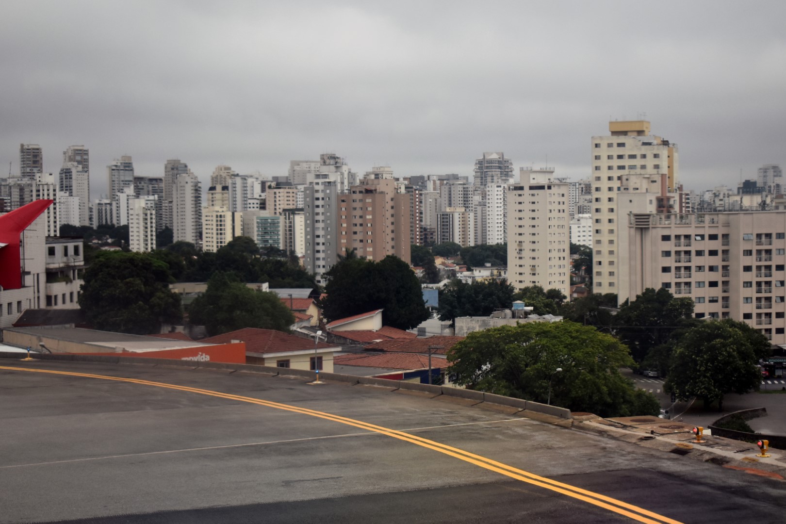 Taking off in Congonhas, São Paulo