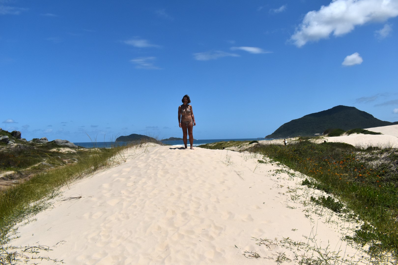 Crossing the Dunas Do Santinho, Ingleses Sul, Florianópolis