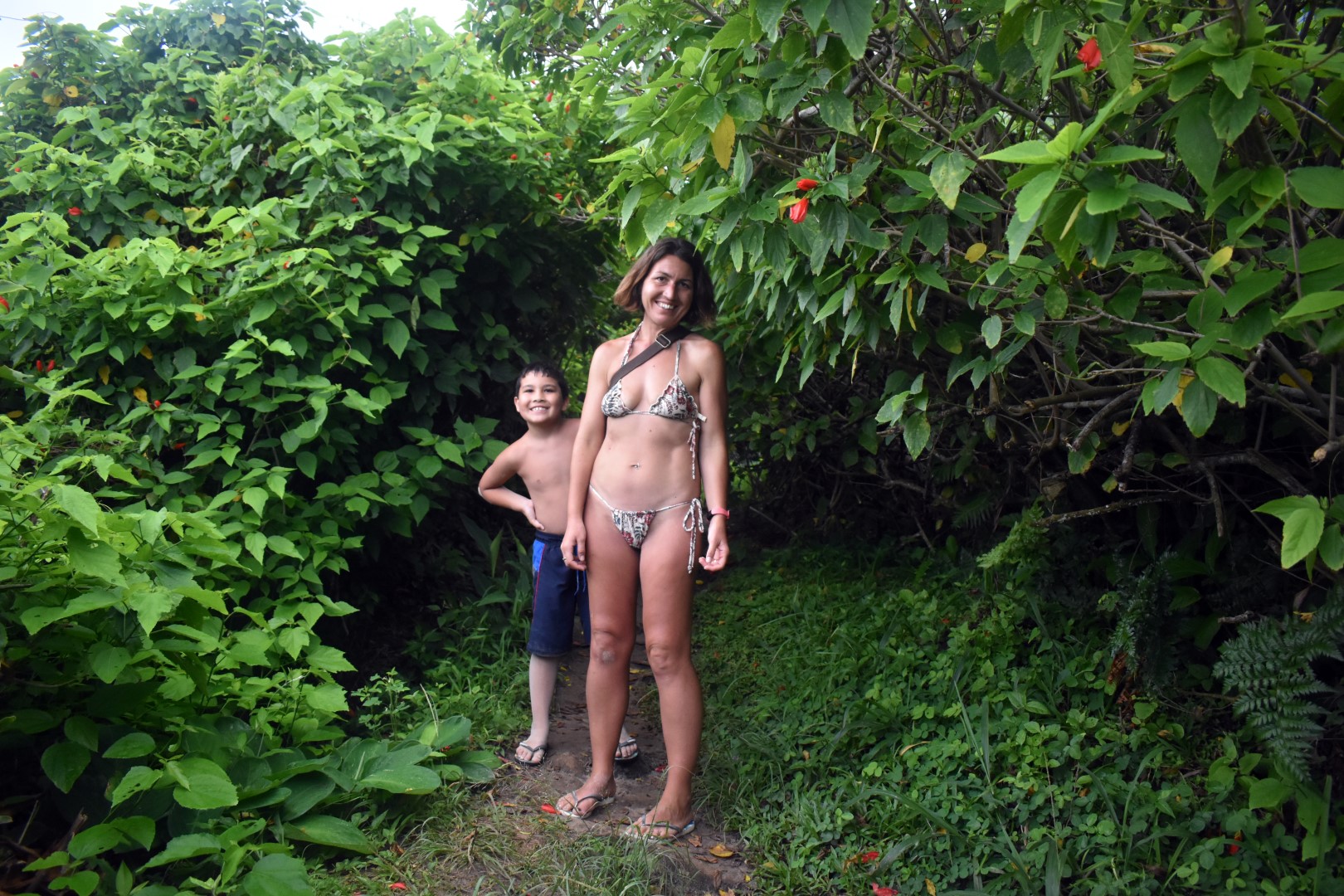 Crossing to Praia da Solidão, Ilha de Santa Catarina