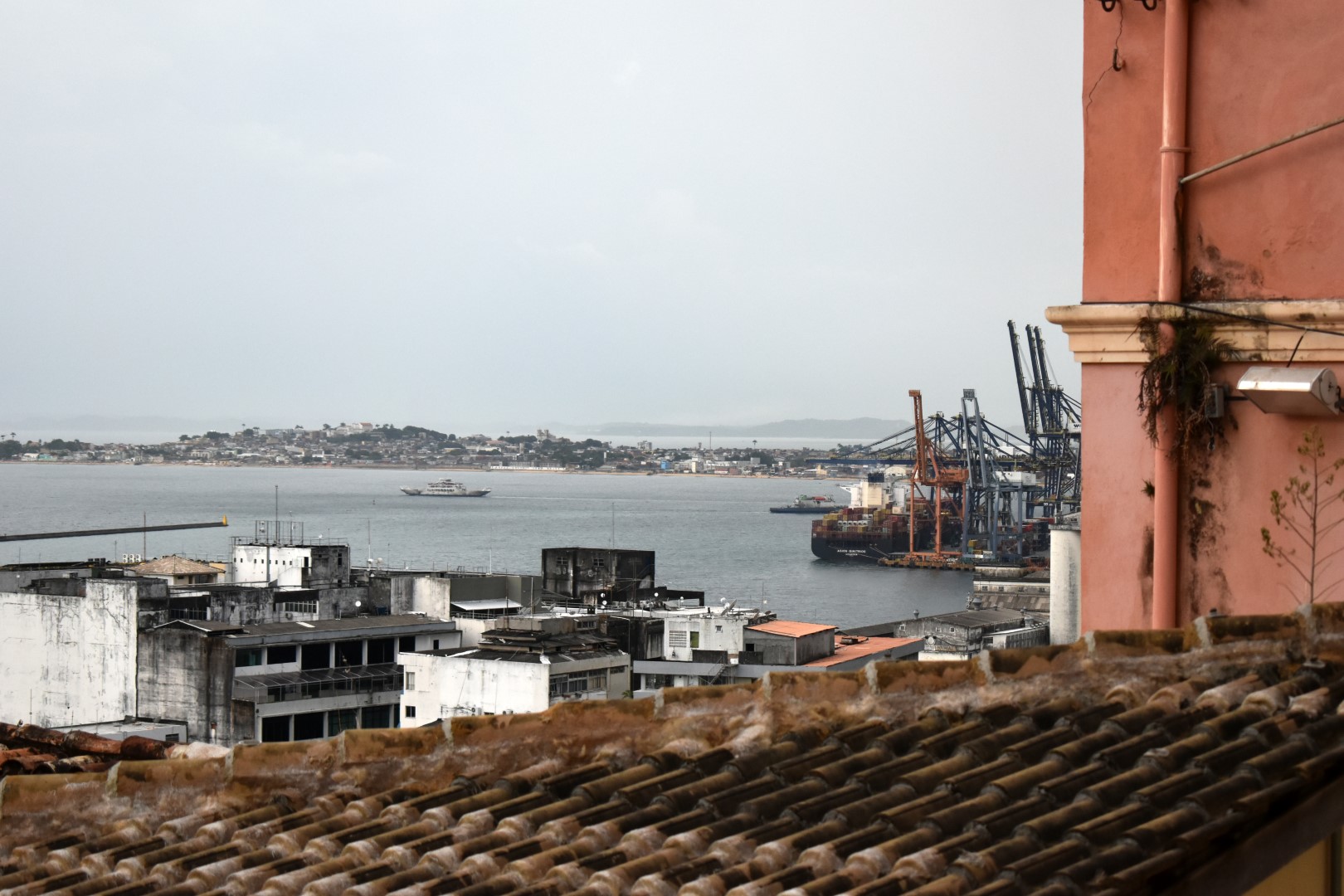 Cidade Baixa from Catedral Basílica de Salvador, Largo Terreiro de Jesus, Pelourinho, Salvador