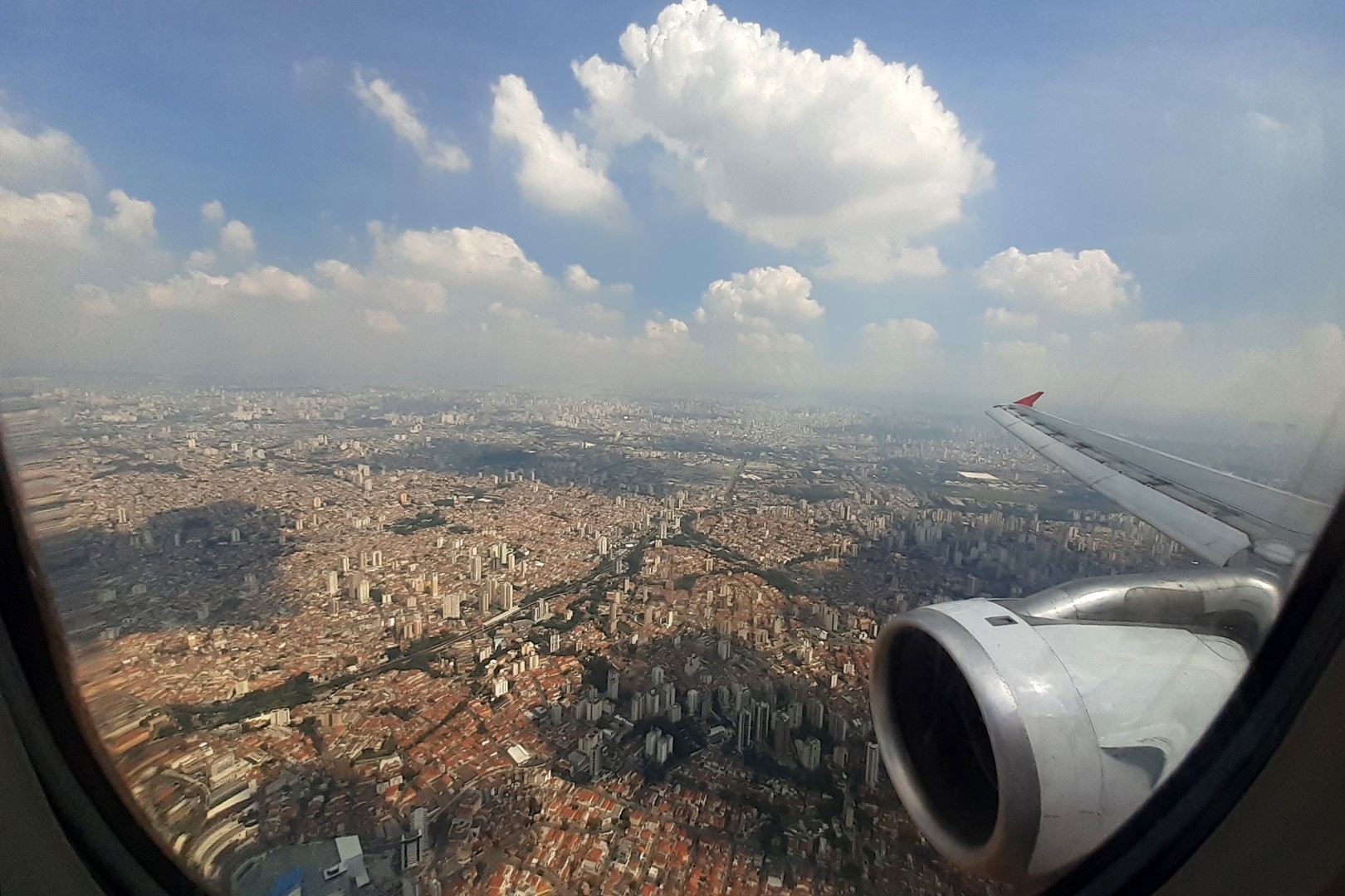 Landing in São Paulo