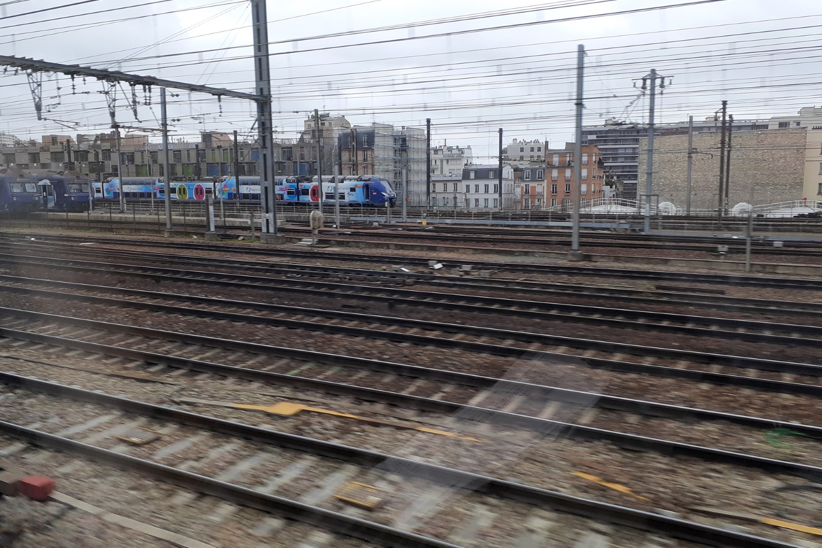 TGV train to Nantes