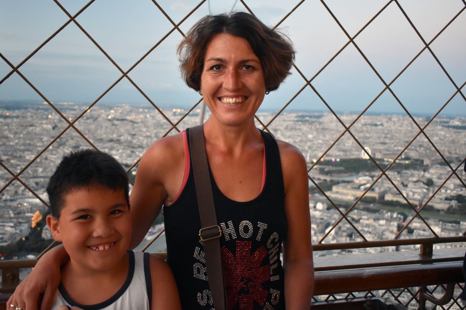 Top of the Eiffel Tower, Paris