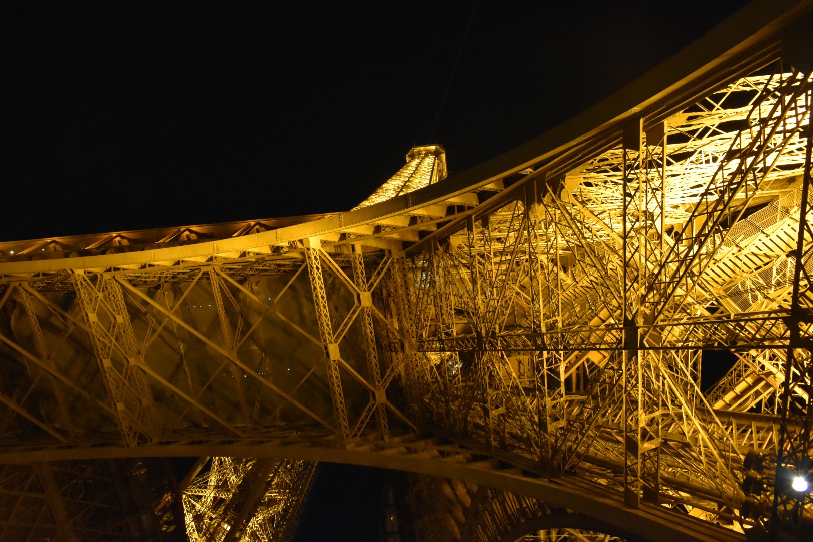 Bottom of the Eiffel Tower, Paris