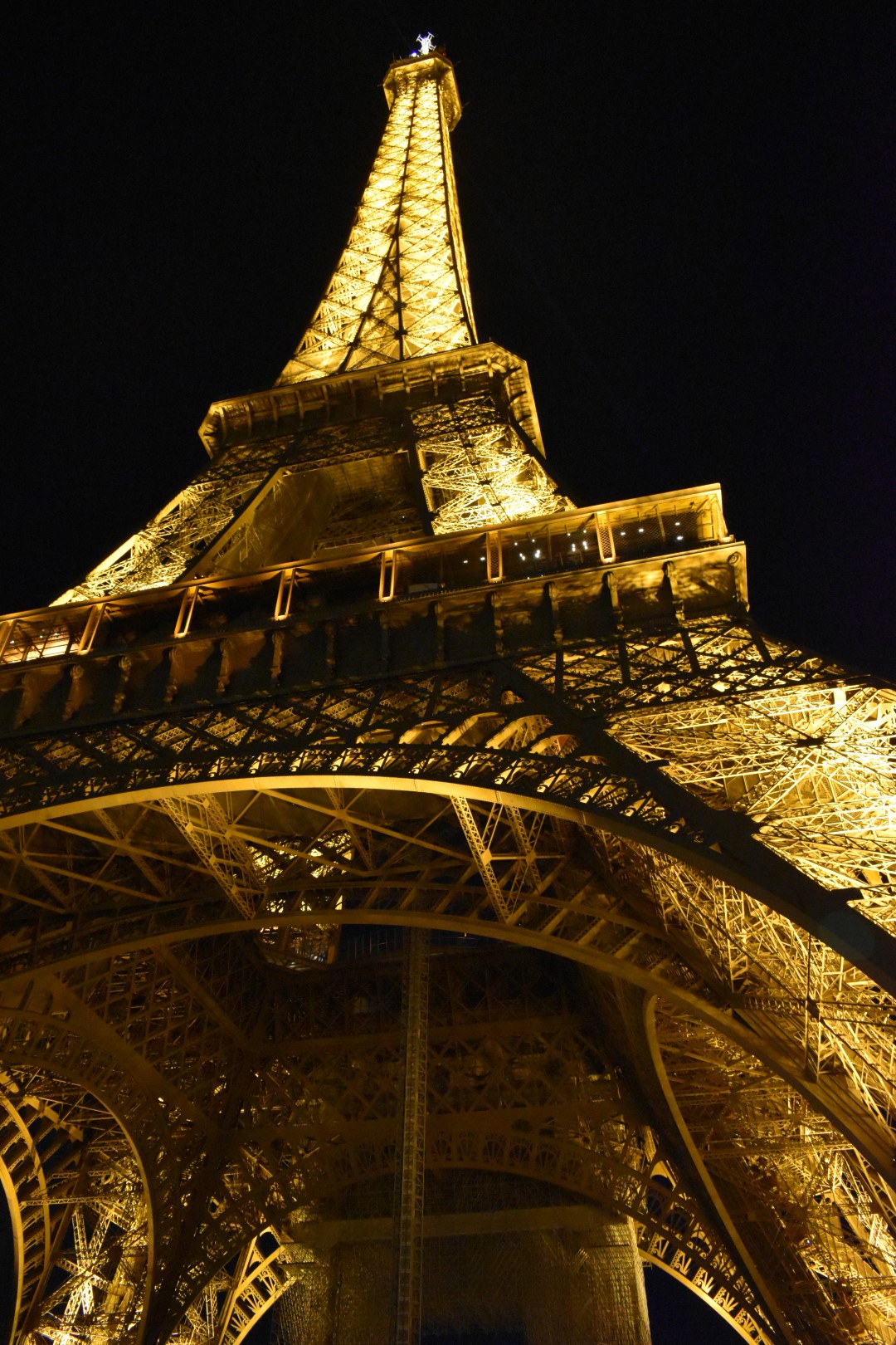Bottom of the Eiffel Tower, Paris