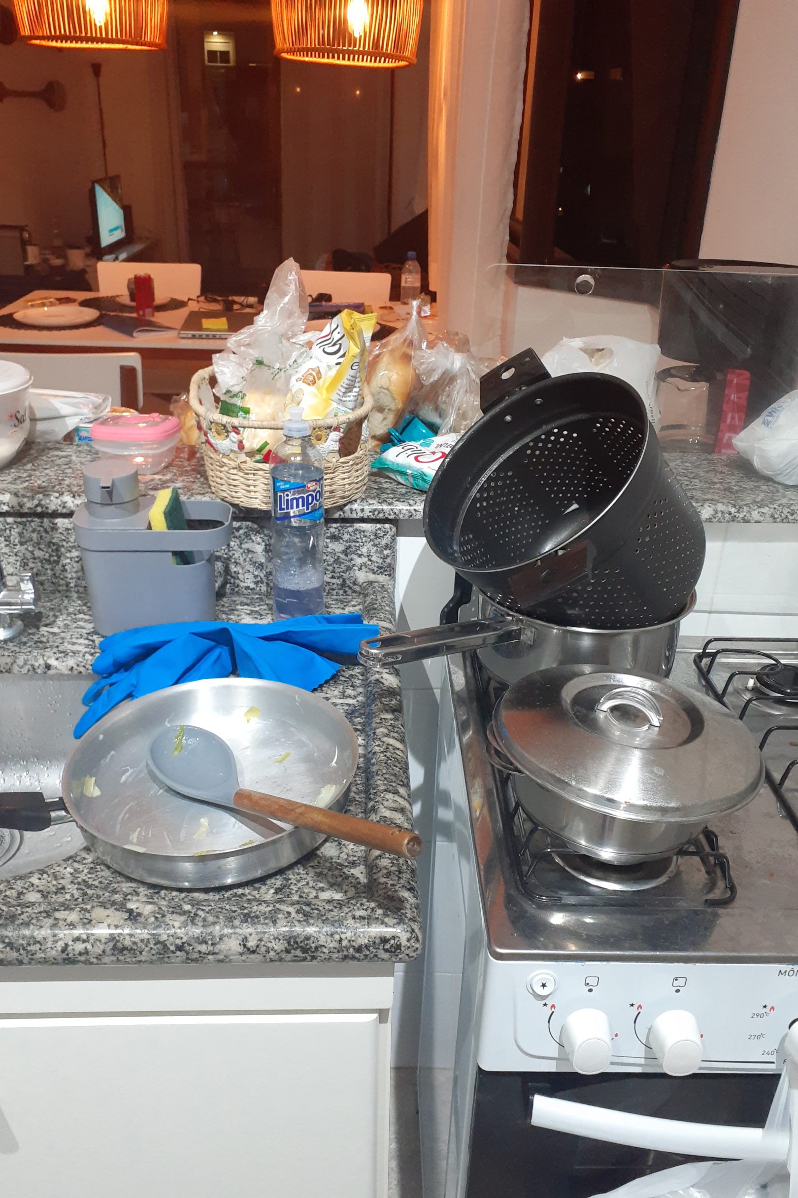 Kitchen in Ingleses do Rio Vermelho