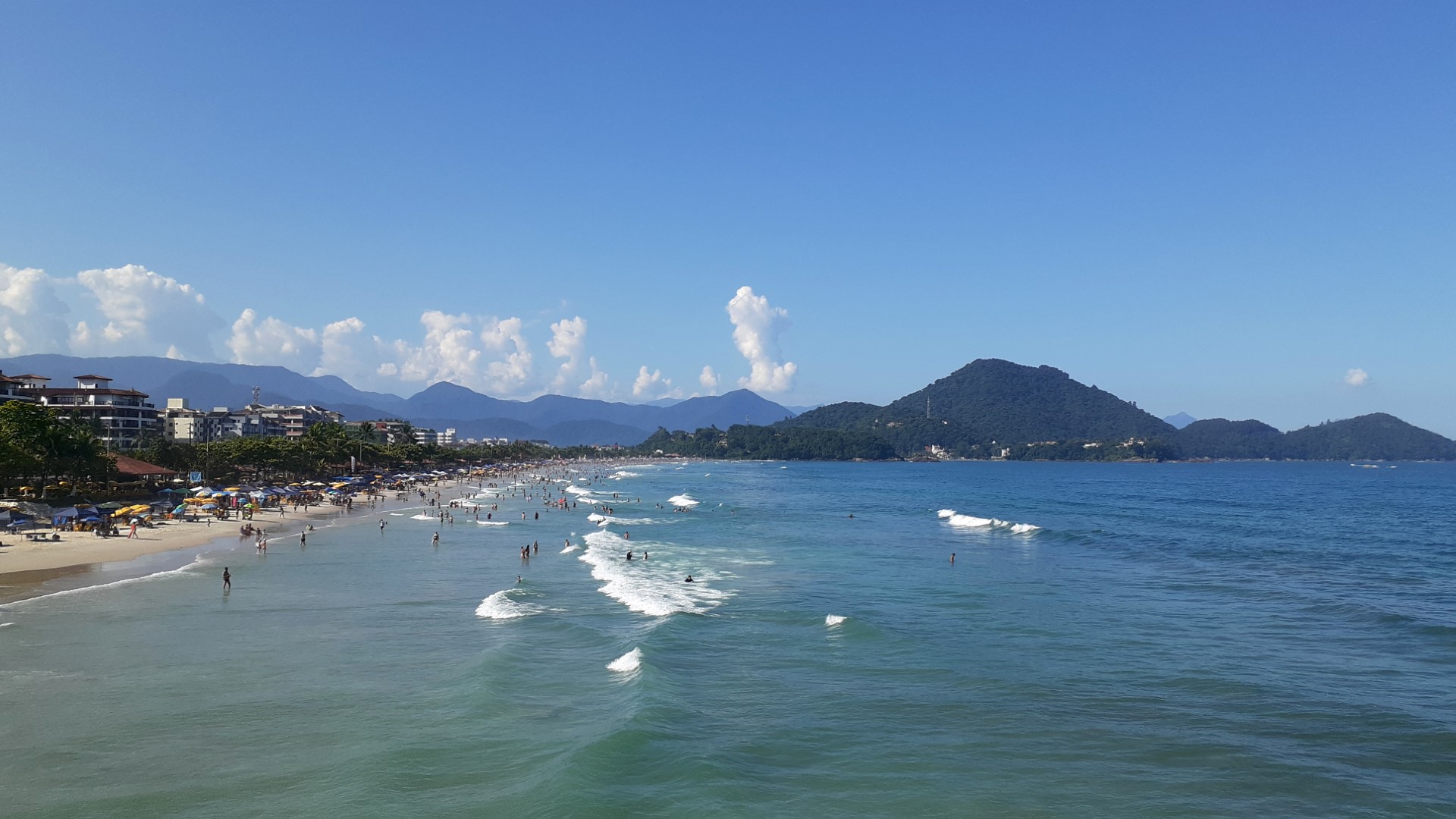 Mirante entre Praia das Toninhas e Praia Grande, Ubatuba, SP