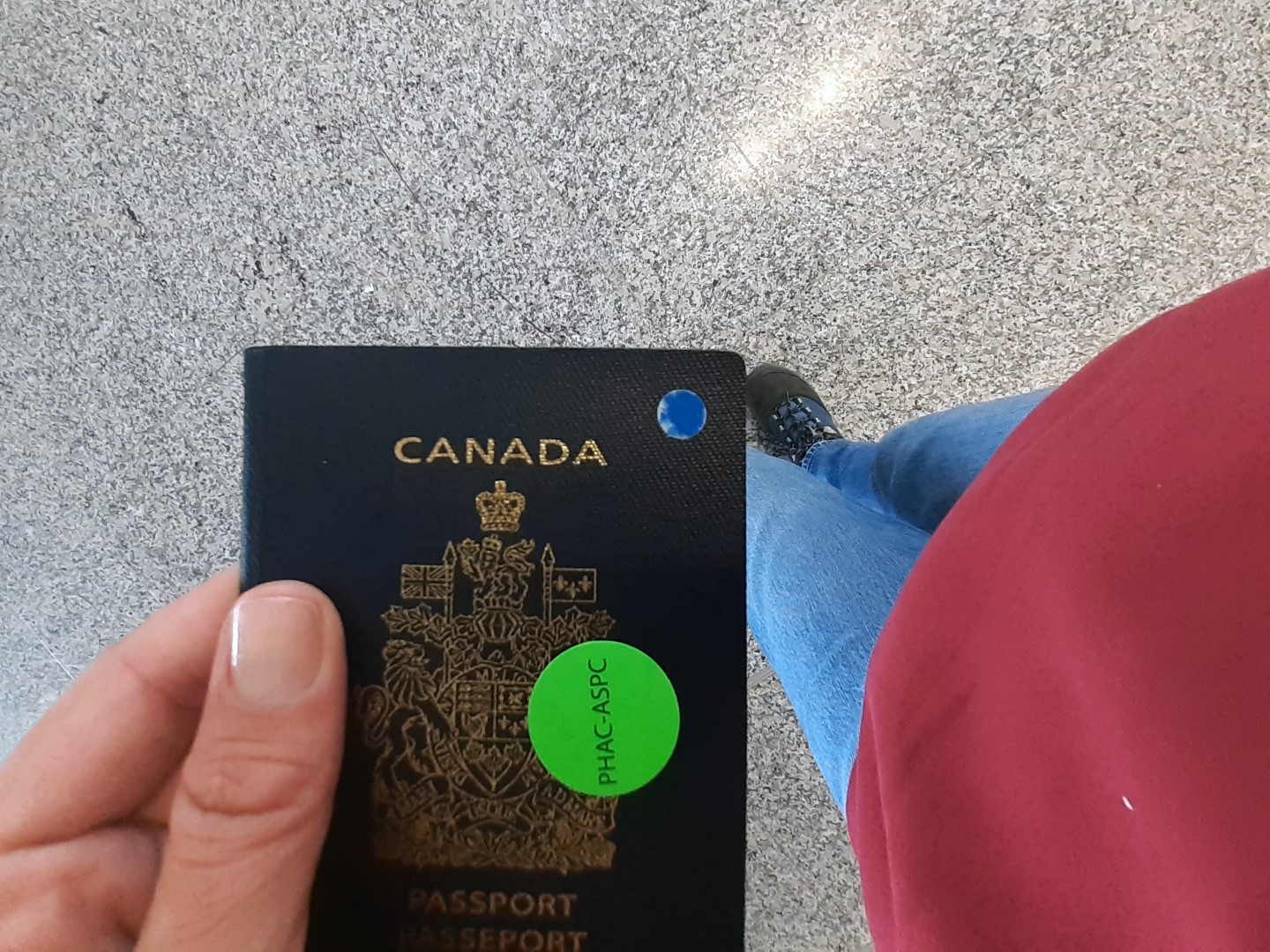 No COVID test for me, Toronto Pearson International Airport