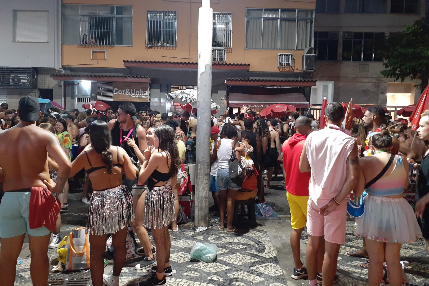 Bloco Estica do Flamengo, Rua Marquês de Abrantes, Flamengo