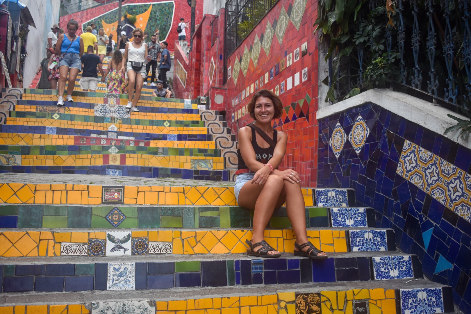 Escadaria Selarón - Rua Manuel Carneiro - Santa Teresa, Rio de Janeiro - State of Rio de Janeiro