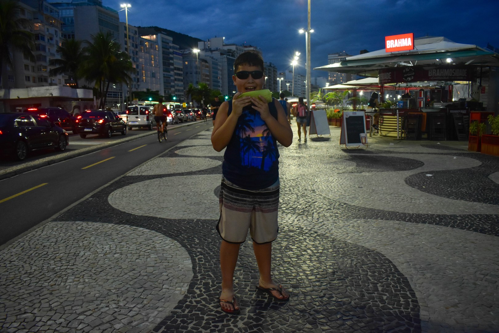 Avenida Atlântica - Copacabana, Rio de Janeiro - State of Rio de Janeiro