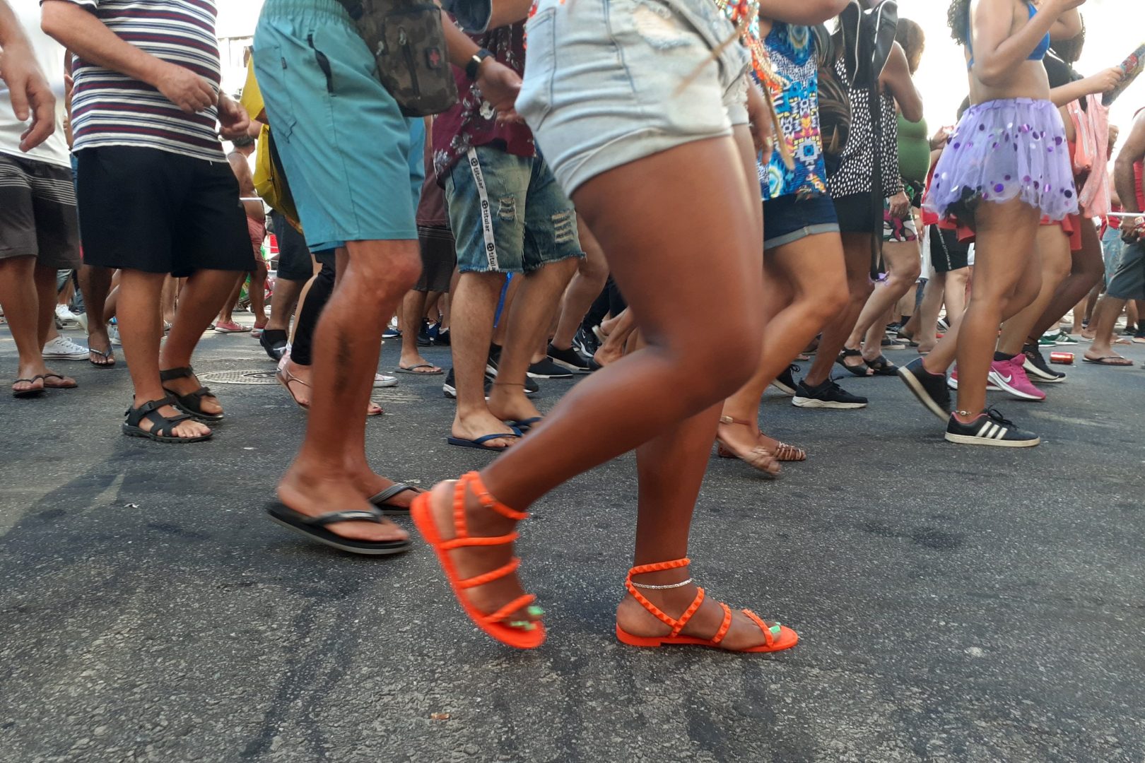 Bloco on Av. Princesa Isabel, Copacabana, Rio de Janeiro