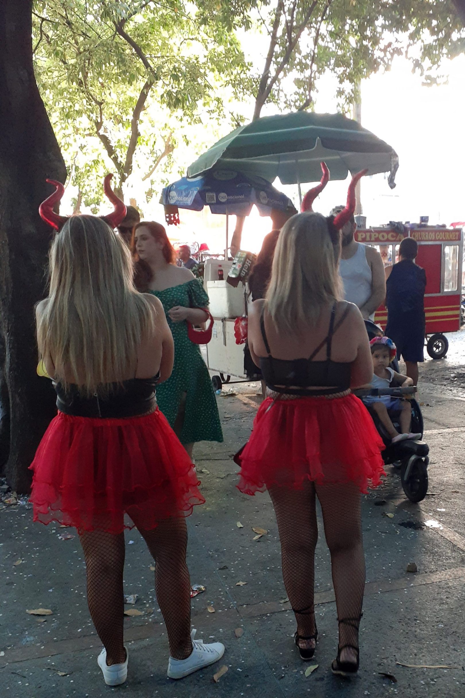 More bloco on Largo do Machado, Catete, Rio de Janeiro