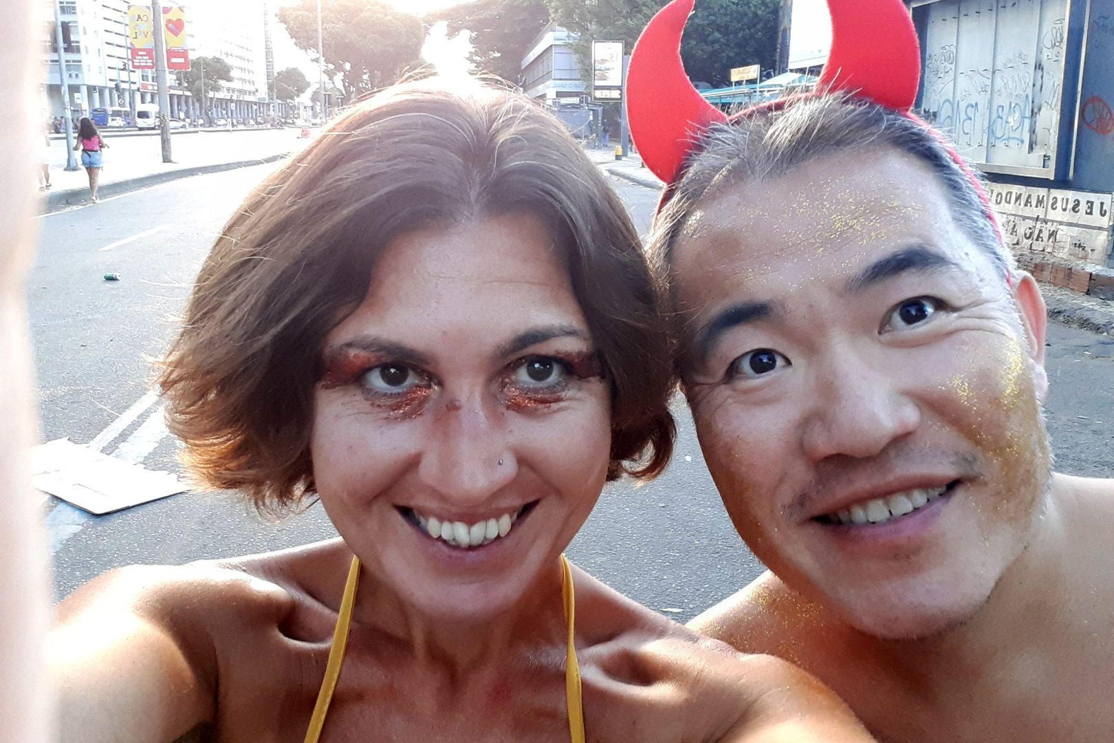 Last day of Carnival, Rio Centro