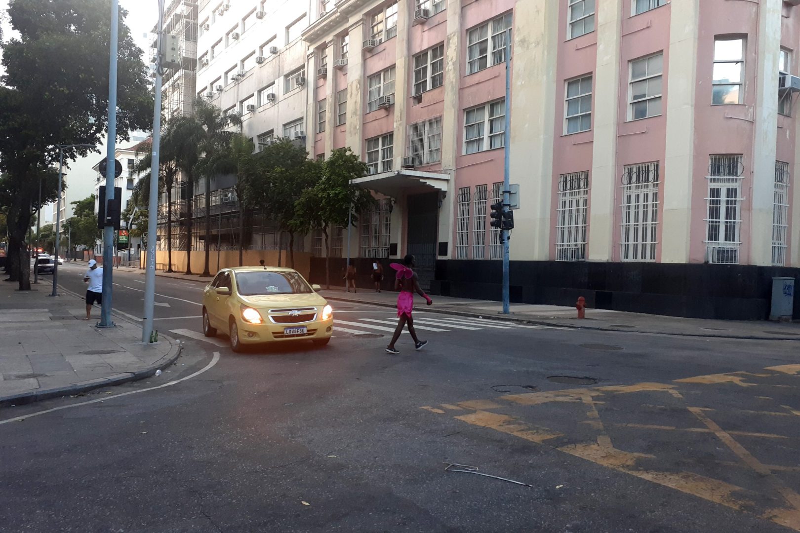 Last day of Carnival, Rio Centro