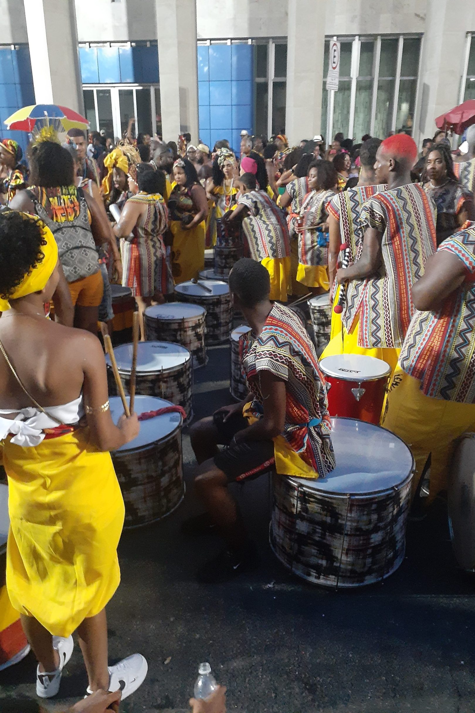 Last day of Carnival, Rio Centro