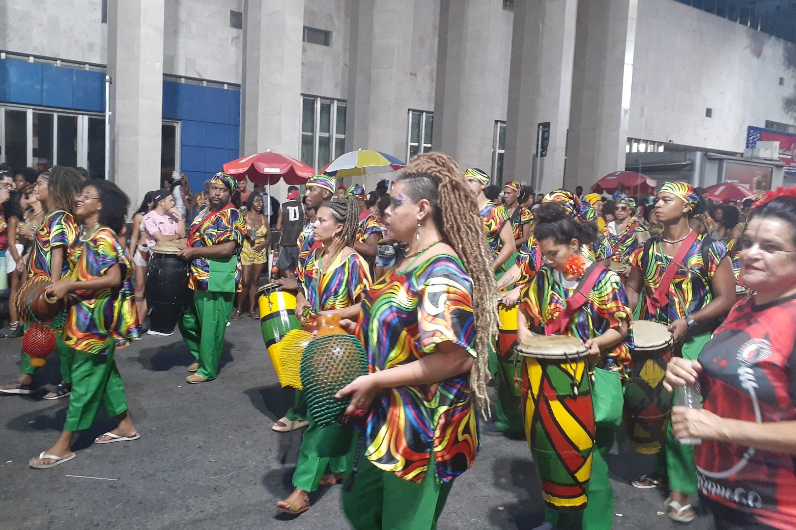 Last day of Carnival, Rio Centro
