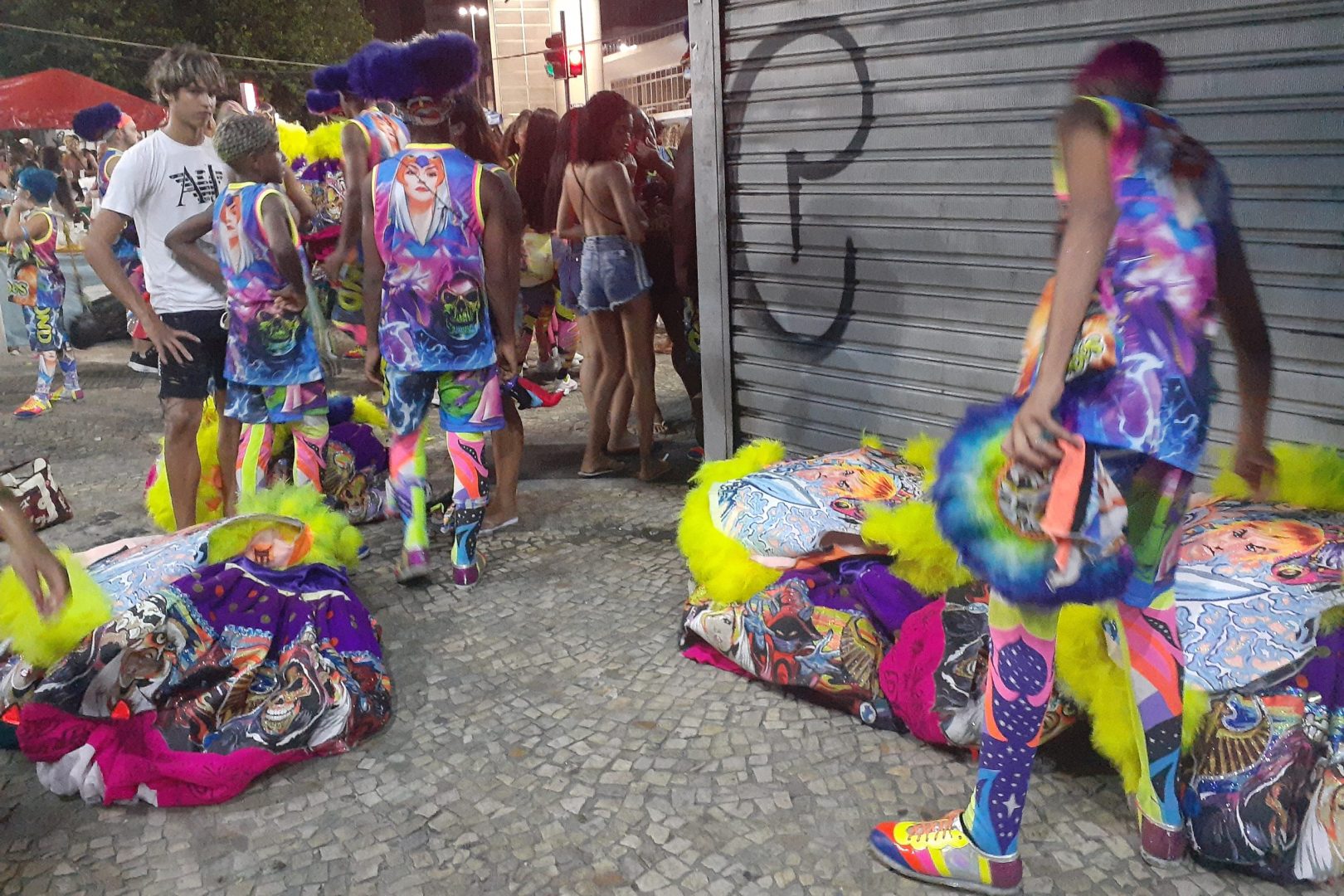 Last day of Carnival, Rio Centro