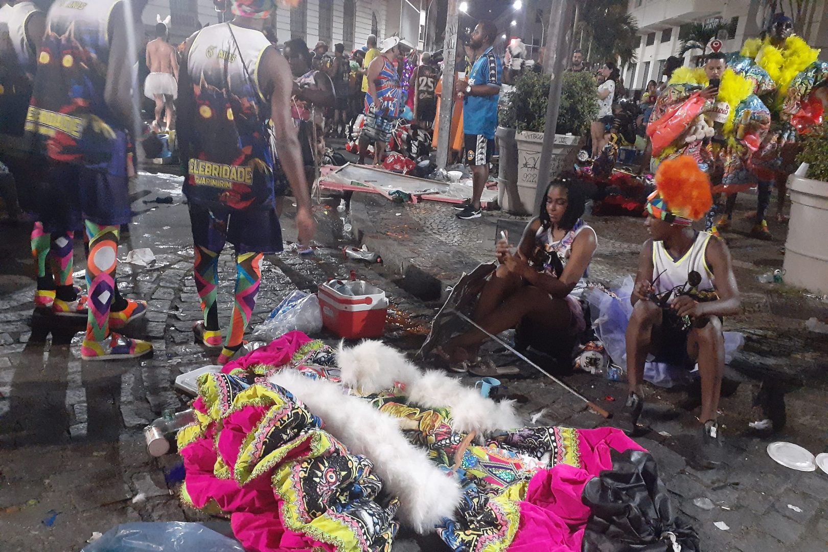 Last day of Carnival, Rio Centro