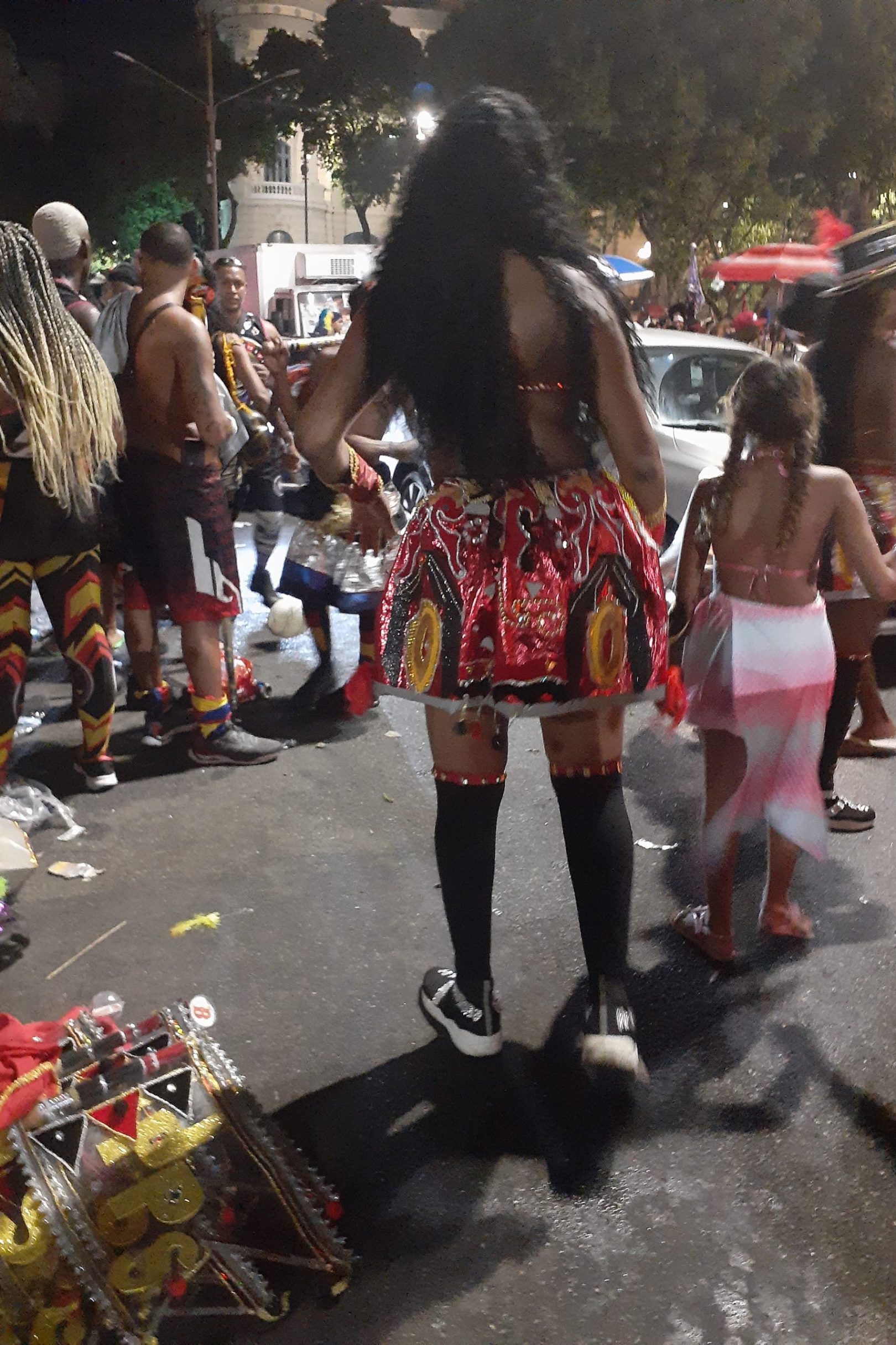 Last day of Carnival, Rio Centro