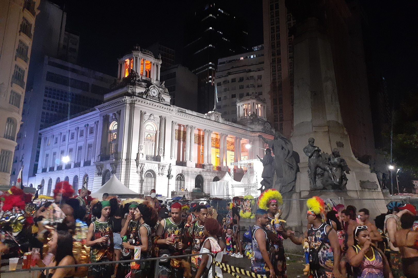 Last day of Carnival, Rio Centro