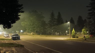 Hazy night in Ottawa, June 6