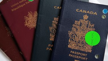 My expired French and Canadian passports