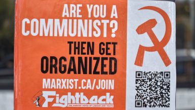 Marxist poster in Montreal (we have the same in Ottawa!)