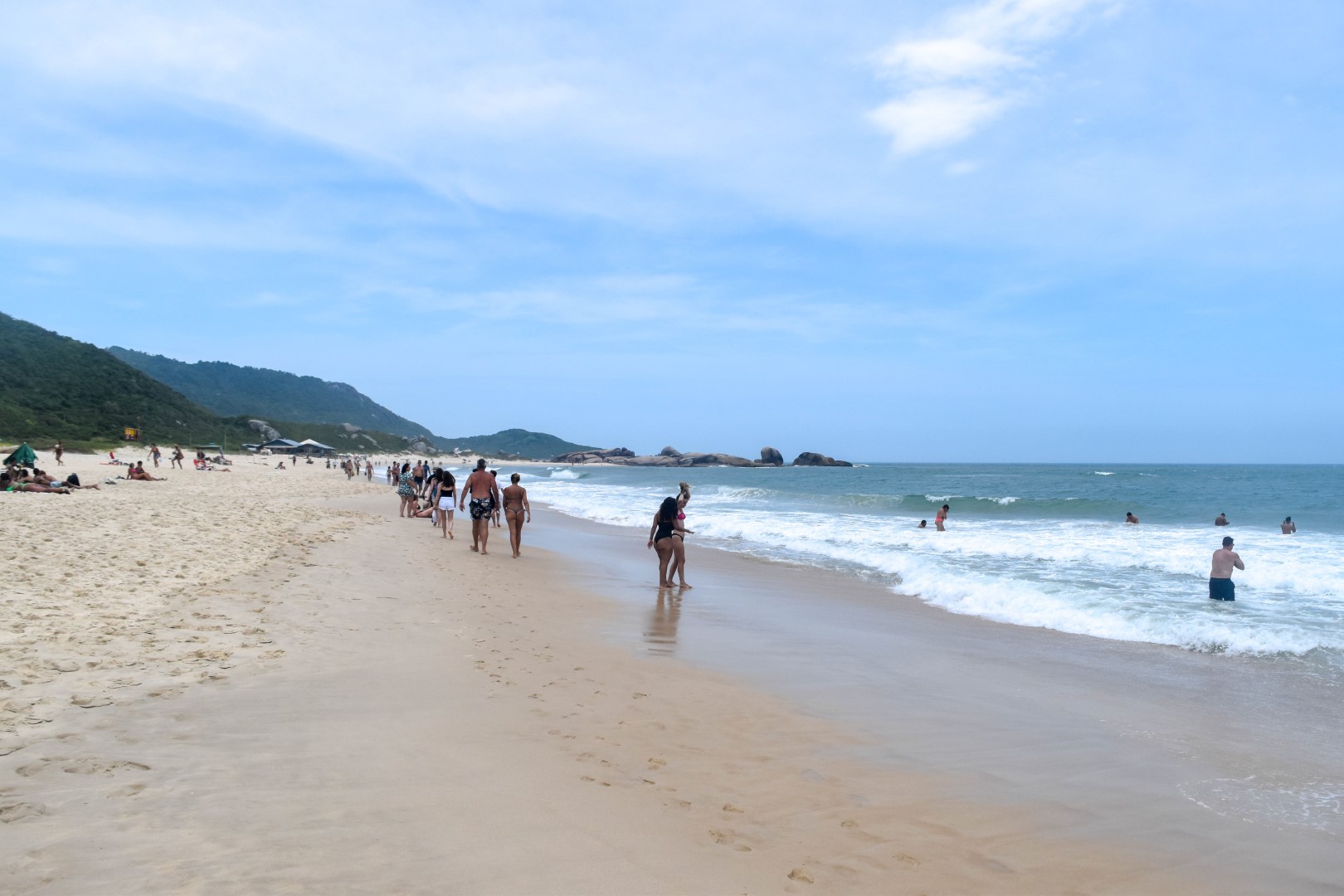Praia Mole, llha de Santa Catarina
