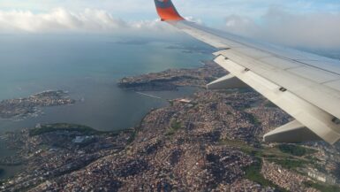 Landing in Salvador, Bahia
