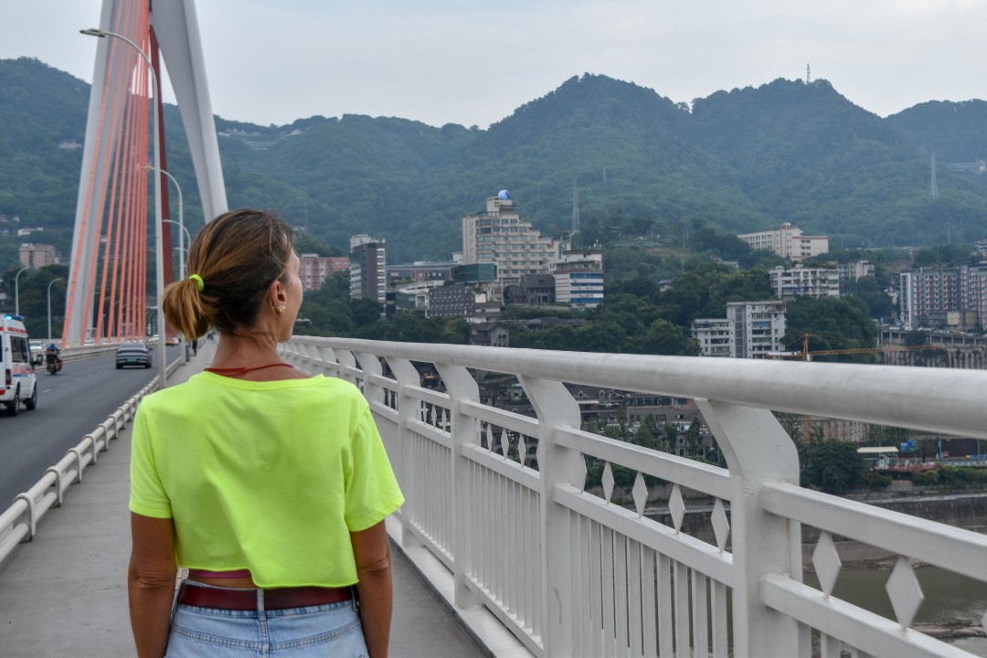 Dongshuimen Bridge, 东水门长江大桥, Dongshuimen Brg, Nan'An, Chongqing, China, 400013