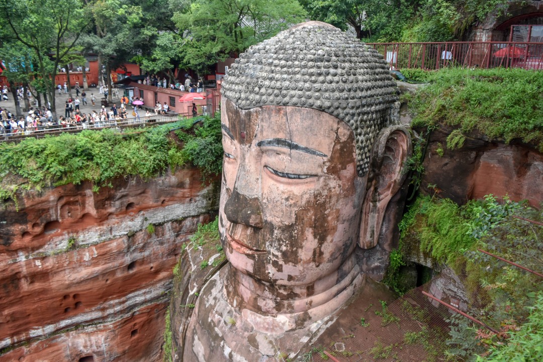 Leshan Giant Buddha, 乐山大佛, 2345 Lingyun Rd, Shizhong District, Leshan, Leshan, Sichuan, China, 614099